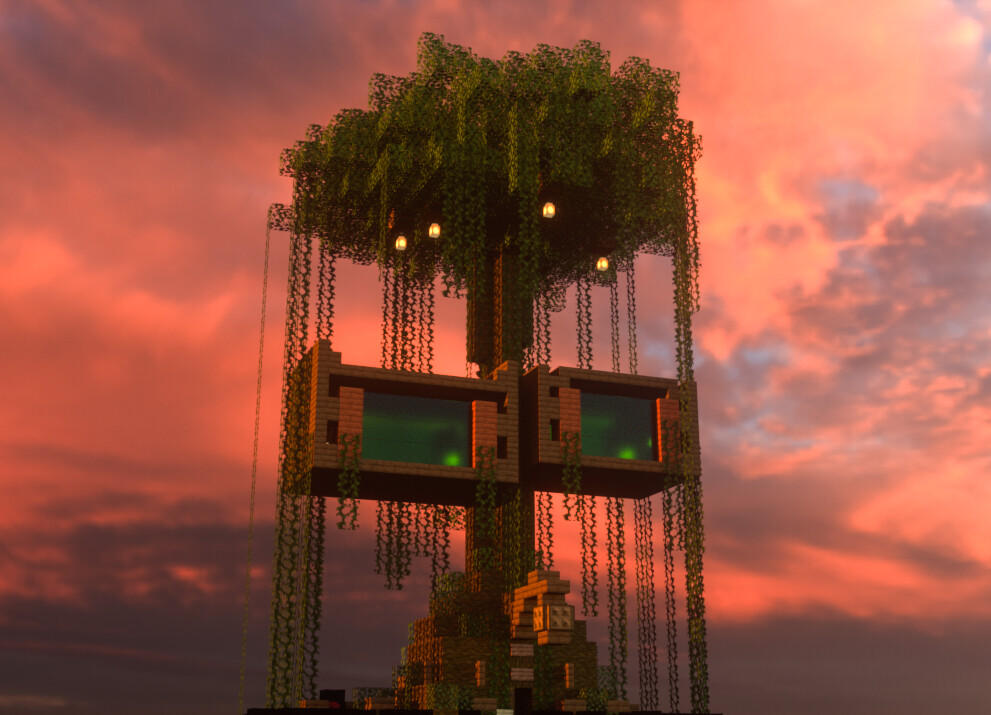 Tiago Brazil - Casa na Árvore - Minecraft